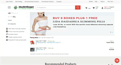 Desktop Screenshot of ja.2daydiet-shopper.com